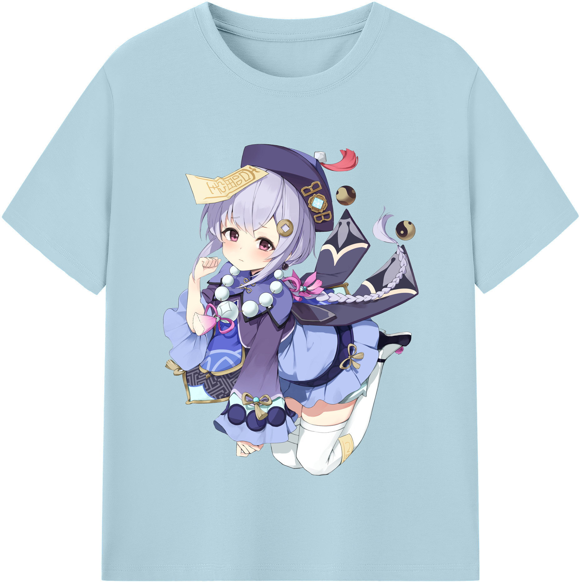 げんし神 七七 なな  genshin Nana 綿100％半袖Tシャツ（フロントプリント）